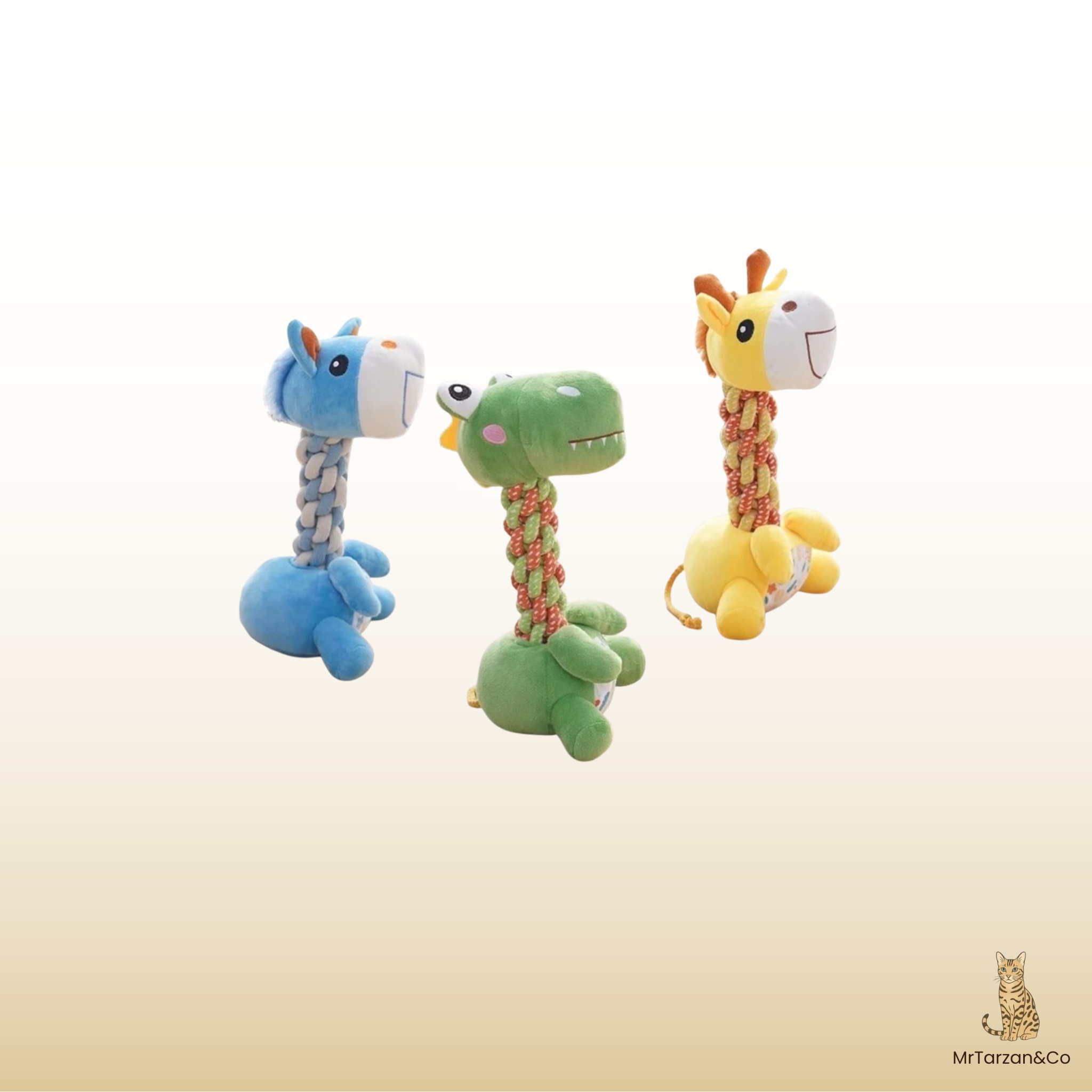 Jouet peluche anti-morsure