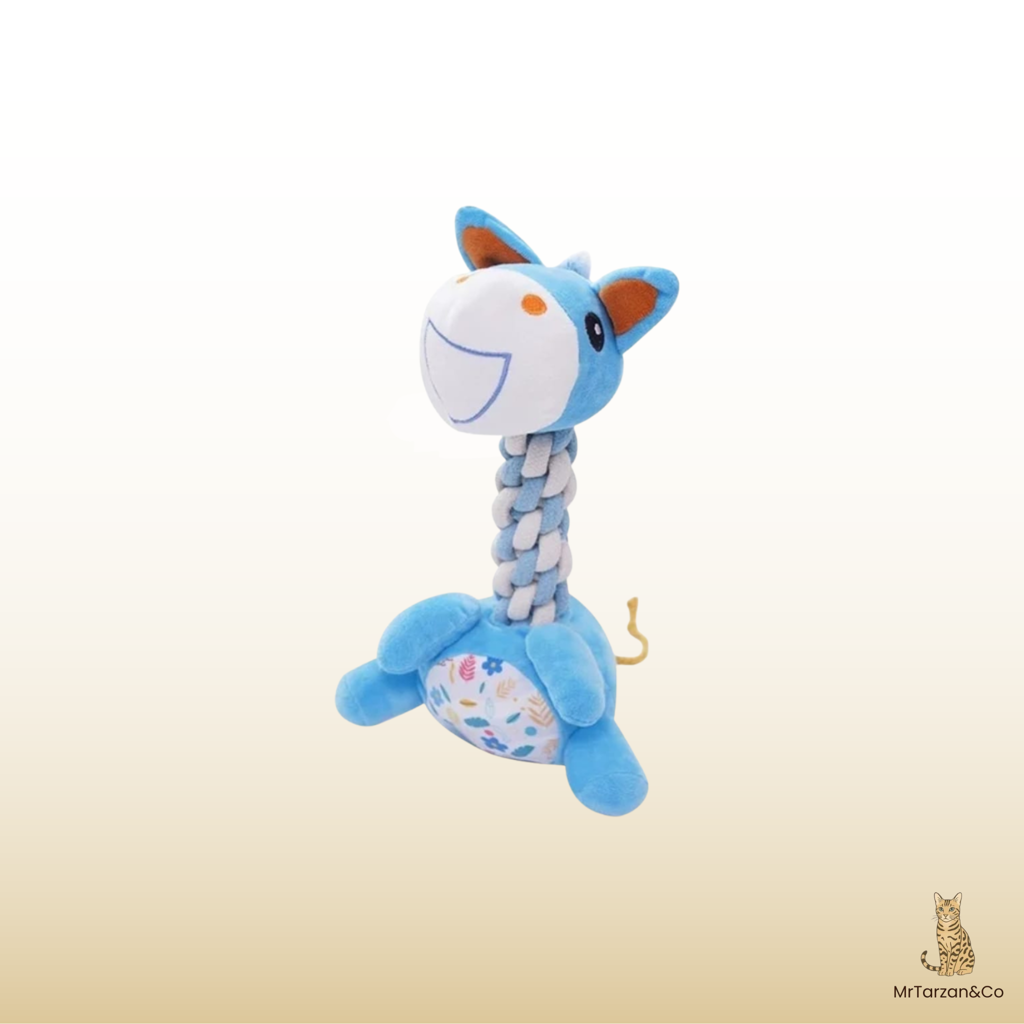 Jouet peluche anti-morsure