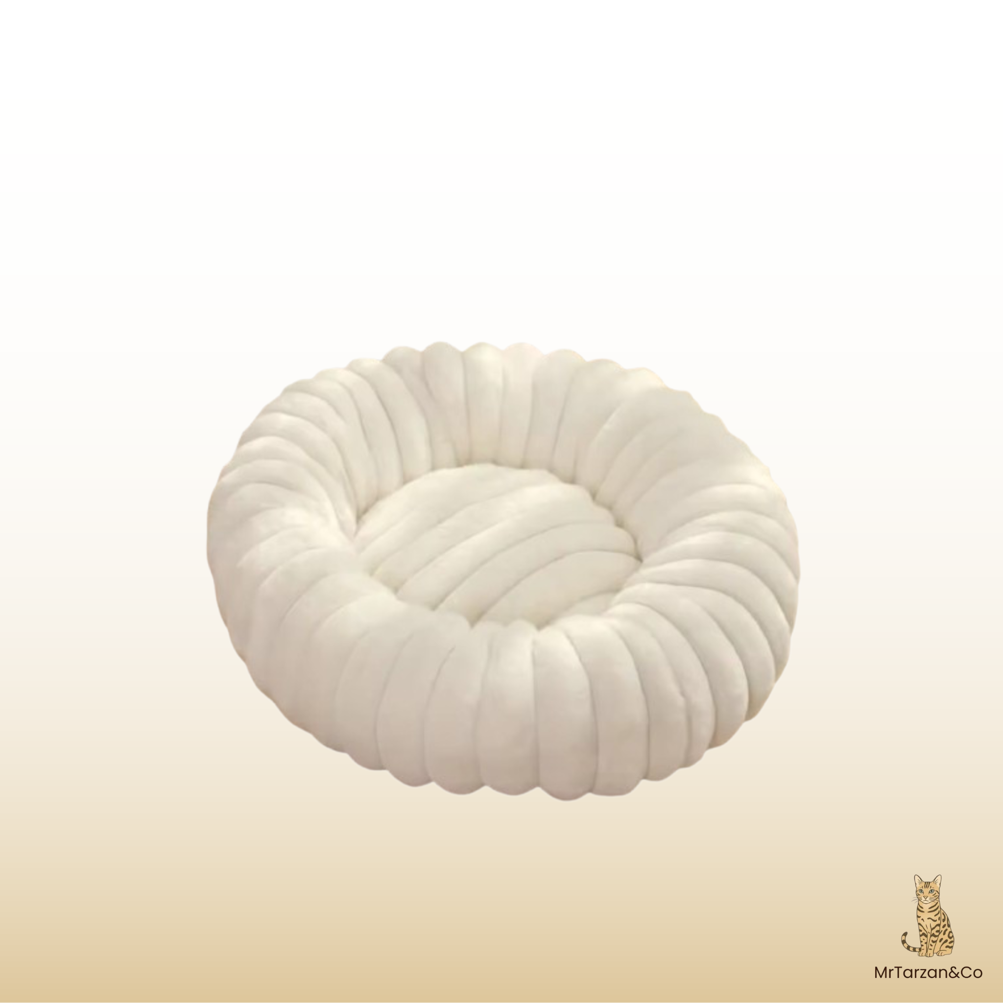 Coussin rond ultra moelleux