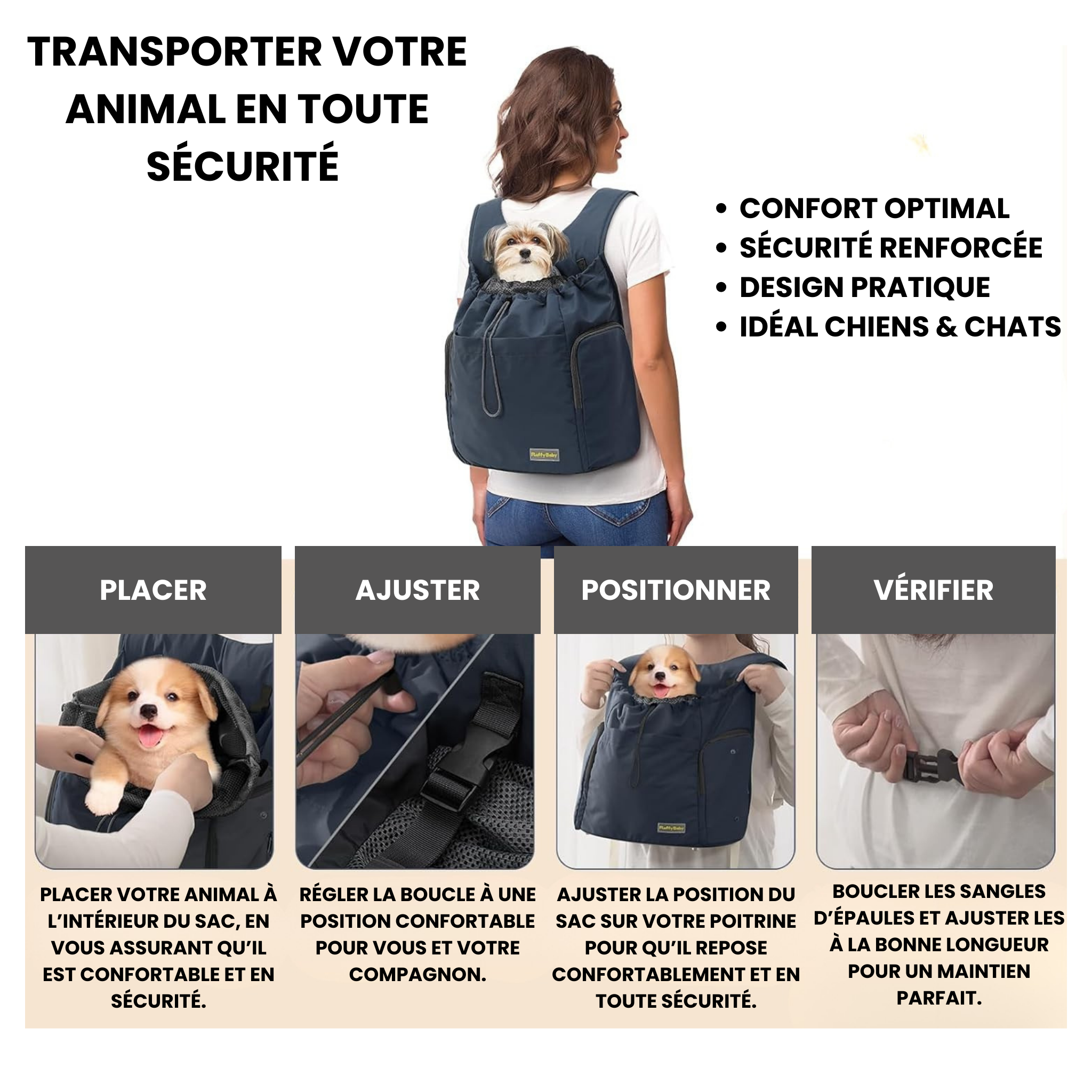 Sac de transport ergonomique