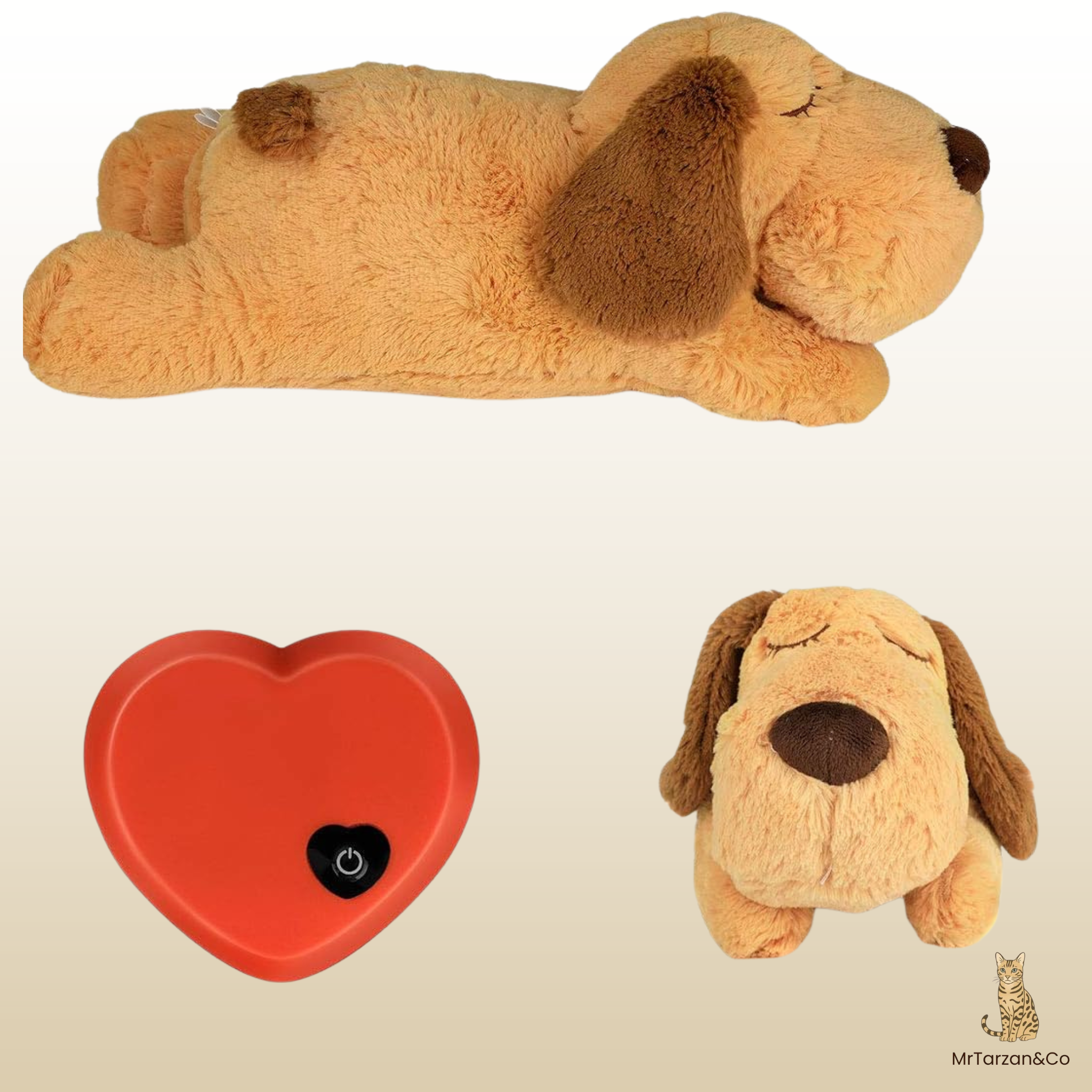 Peluche apaisante animaux