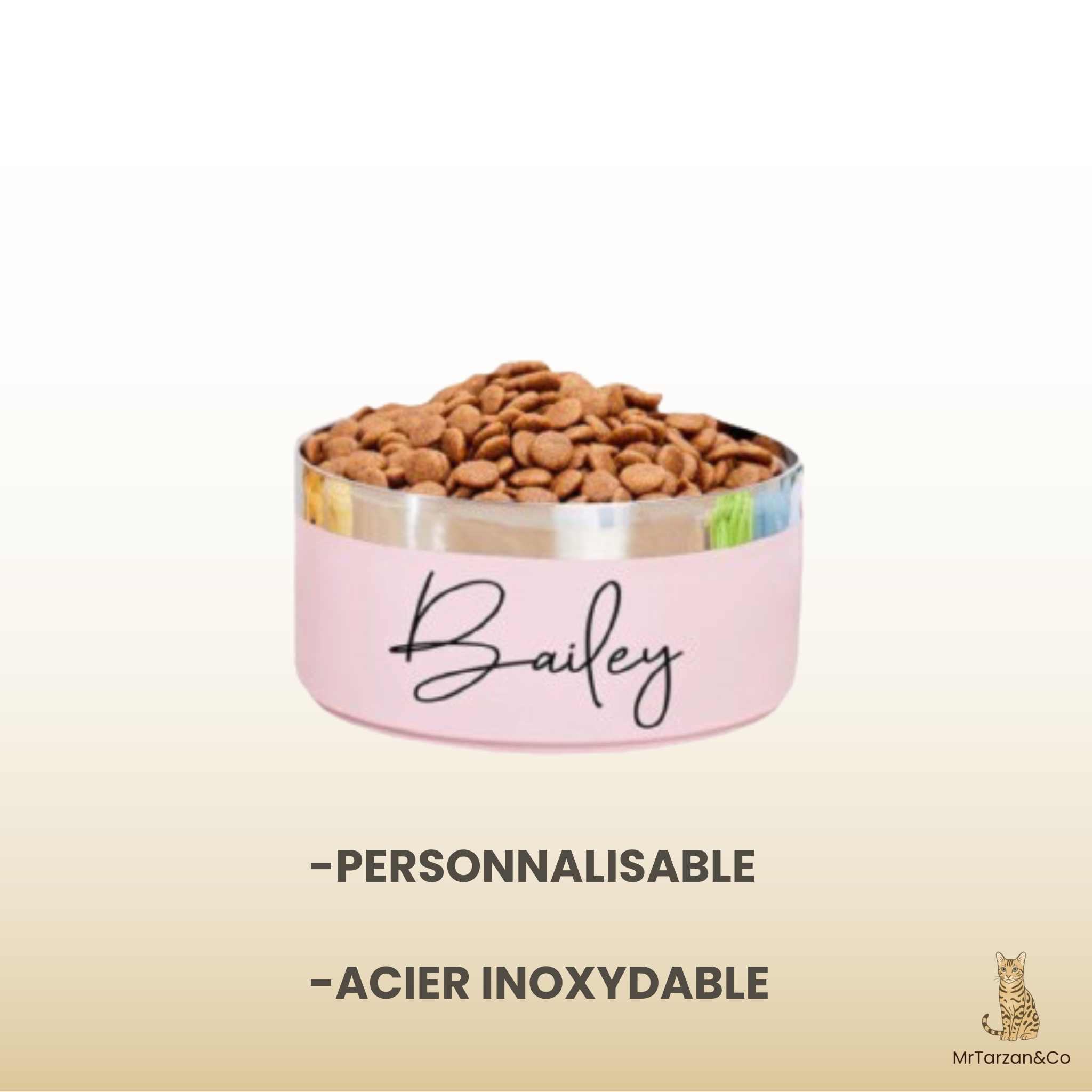 Gamelle personnalisée acier inoxydable